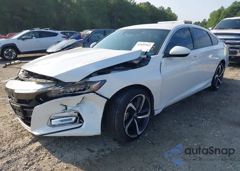 2020 Honda Accord Sport из США, поврежденный, VIN 1HGCV1F31LA102624